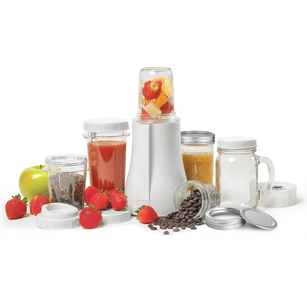 Used Like New Original Personal Blender (16-Piece Mason Jar Set)